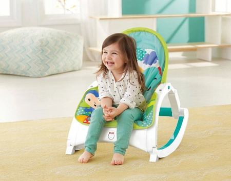 Fisher Price Fotelik- Bujaczek "Od Niemowlaka Do Przedszkola" Cmr10