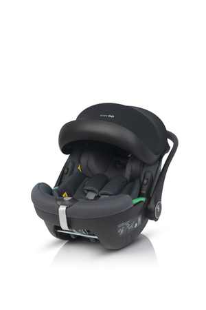 Easy Go Buz Pro Fotelik Samochodowy z Obrotową Bazą ISOFIX 0-13 kg Granito