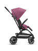 Cybex Eezy S Twist + Plus 2 Wózek Spacerowy Magnolia Pink - Czarna Rama