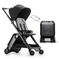 TernX Wózek Podróżny i Walizka Podróżna 2w1 - Czarny