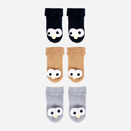 Yoclub! Skarpety Dziecięce 3 Pak 17-19