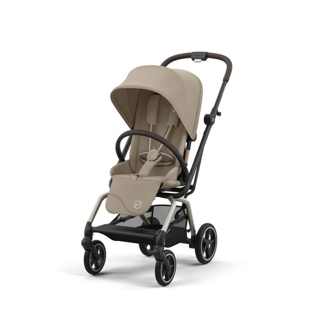 Cybex Eezy S Twist Plus 2 Wózek Spacerowy Rama Taupe Almond Beige 2024