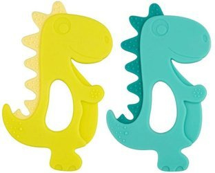 Canpol babies silikonowy gryzak dla niemowląt DINOZAUR