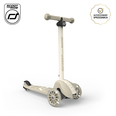 Scootandride Highwaykick 3S Hulajnoga z Systemem Sterowania 2w1 3+ Ash