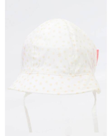 Yo! Czapka Letnia Dziewczęca Z Uszkami Kropki Rozmiar 44-46 cm