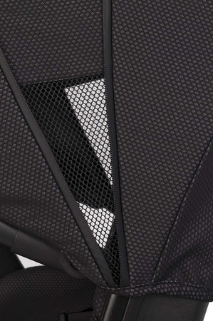 Cavoe Avec 2024 Wózek Głęboko-Spacerowy Bliźniaczy 2w1 Meteorite