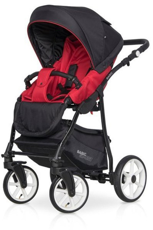 Riko Basic Sport Wózek Głęboko-Spacerowy 2w1 Sport Red