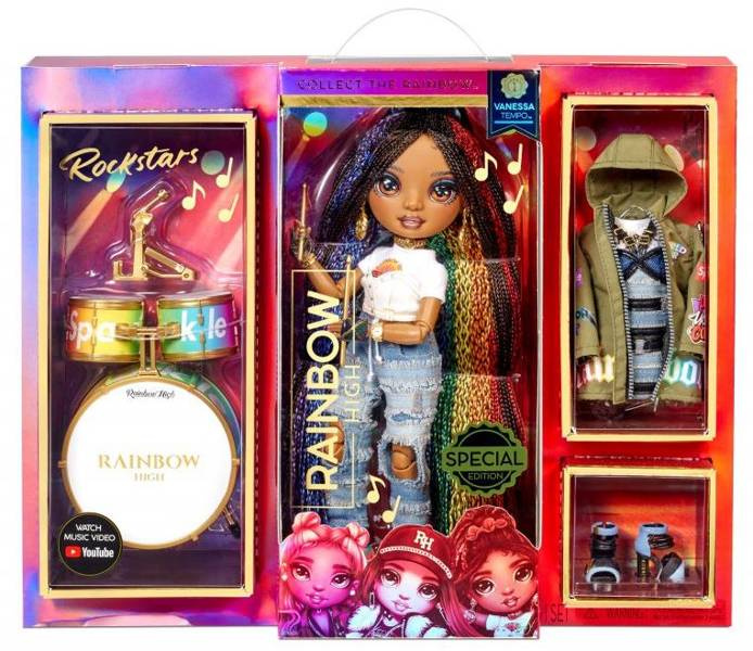Rainbow High Rockstar Vanessa Gwiazda Rocka 60563 | Babyhit.pl