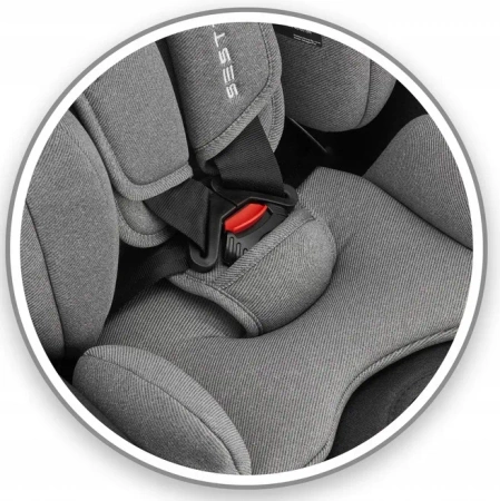 Sesttino Hexagon Pro i-Size Fotelik Samochodowy Gray/Black 0-36 kg