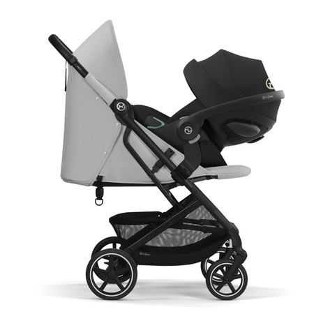 Cybex Beezy Wózek Spacerowy Rama Czarna Fog Grey 2024