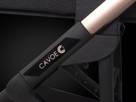 Cavoe Moi+ Wózek Głęboko-Spacerowy 2w1 + Torba + Adaptery Meteorite