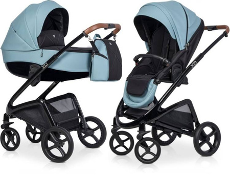 Riko XD Wózek Głęboko-Spacerowy 2w1 Crystal Blue