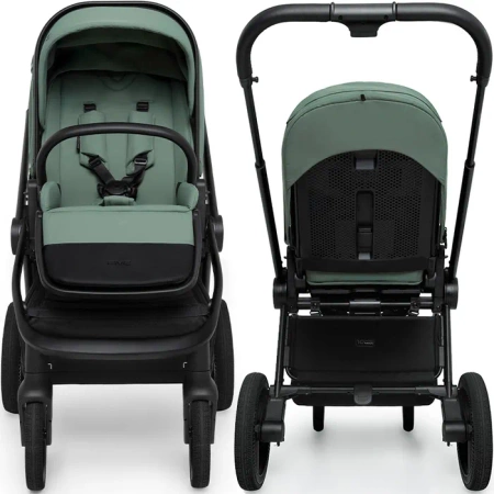 Muuvo Five Wózek Głęboko-Spacerowy Pine Green