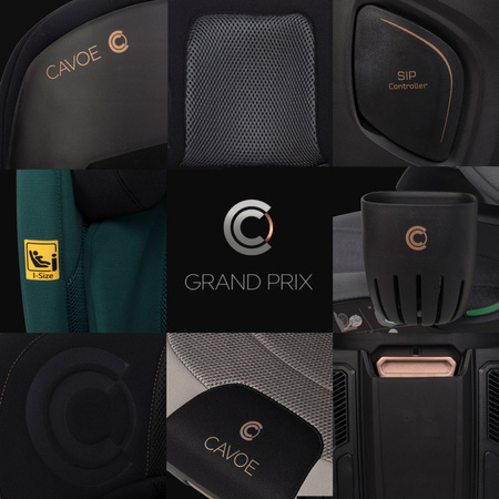 Cavoe Grand Prix Fotelik Samochodowy 15-36kg Taupe