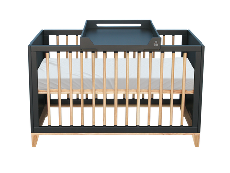 Theo Bebe Nami Łóżeczko Ratanowe 60x120cm Onyx