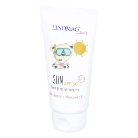 Linomag Sun Krem Przeciwsłoneczny Dla Dzieci SPF 50, 50 ml