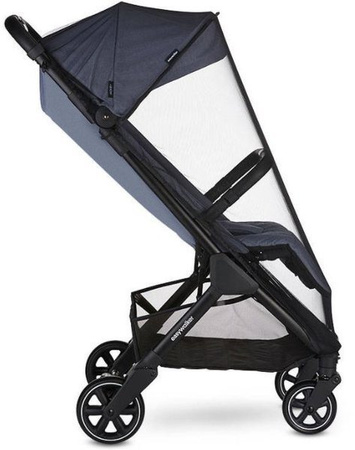 Easywalker Jackey Kompaktowy Wózek Spacerowy z Torbą Transportową Pebble Grey