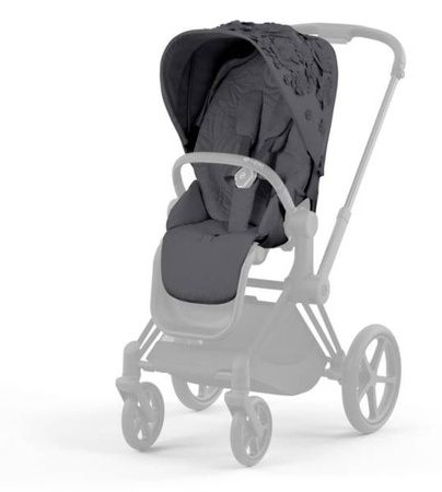 Cybex Priam 4.0 Tapicerka Siedziska Dream Grey Simply Flowers