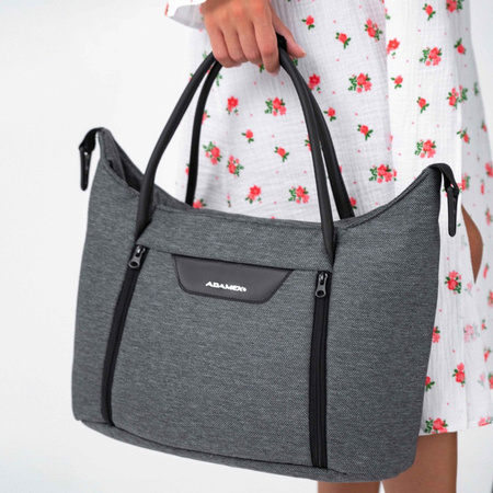 Adamex Zico Wózek Głęboko-Spacerowy 2w1 Grafitowy TK57