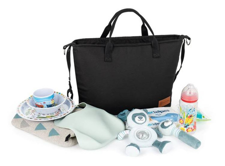 Petite&Mars Torba dla Mamy Bag Black