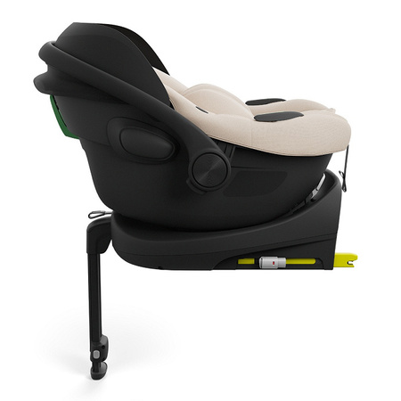 Kinderkraft Zestaw 3w1 Endura Safe Modular System Fotelik Samochodowy 0-36 kg Beżowy