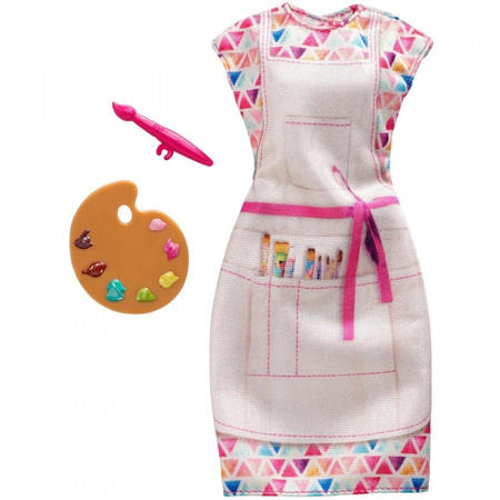 Barbie Ubranko Kariera Malarka Artystka FXH98