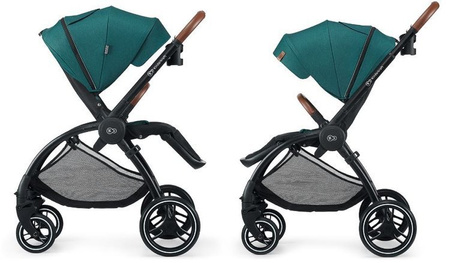 Kinderkraft Evolution Wózek Spacerowy + Cocoon Midnight Green