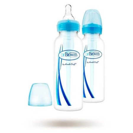 Dr Browns Butelka Standardowa Options 2 Pak Niebieskie 120 ml