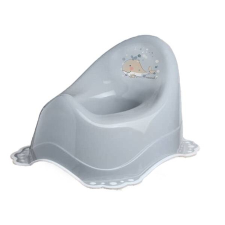 Maltex Minimal Nocnik 2K Wieloryb Satynowy Błękit