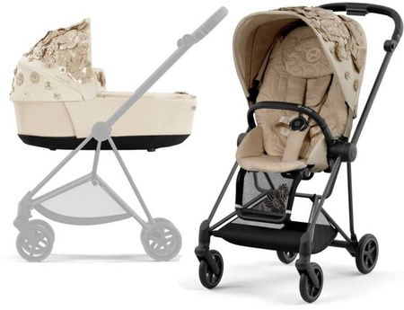 Cybex Mios 3.0 Wózek Głęboko-Spacerowy Nude Beige Simply Flowers