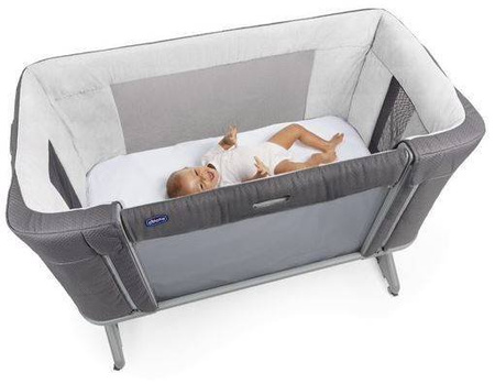 Chicco Next2Me Forever Łóżeczko Dostawne 3w1 do 22kg Moon Grey