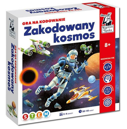 Kapitan Nauka Zakodowany Kosmos Gra Na Kodowanie 8 Lat+