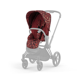 Cybex Priam 4.0 Tapicerka Siedziska Rosenrot Red by Alec Voelkel