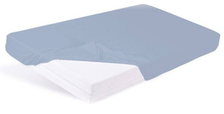 Prześcieradło Bamboo z Gumką r.60X120 Niebieskie