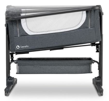 Lionelo Łóżeczko 3 w 1 Timon + Materac Graphite