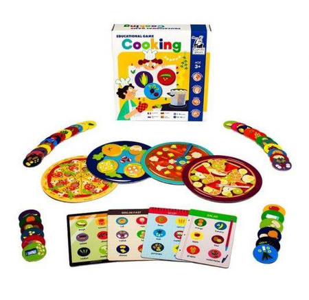 Kapitan Nauka Gotowanie Gra Edukacyjna 3-9 Lat