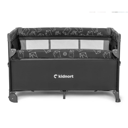 Kidnort Näste Łóżeczko Turystyczne Ciemny Szary