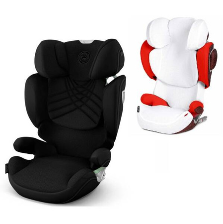 Cybex Solution T i-Fix Fotelik Samochodowy 15-50kg + Letnia Tapicerka Plus Sepia Black