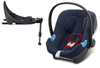 Cybex Aton B I-Size Fotelilk Samochodowy 0-13 kg Bay Blue + Cybex Baza M