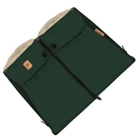 Zaffiro Mufka do Wózka Nordico Bottle Green