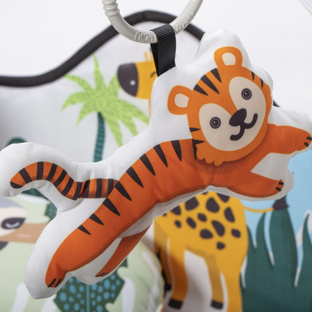 Kinderkraft Baby Tiger Mata Edukacyjna Tropicana