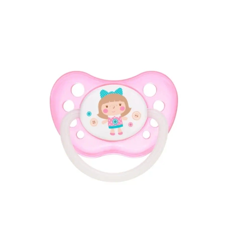 Canpol Babies Smoczek Uspokajający Silikonowy 6-18 Miesięcy
