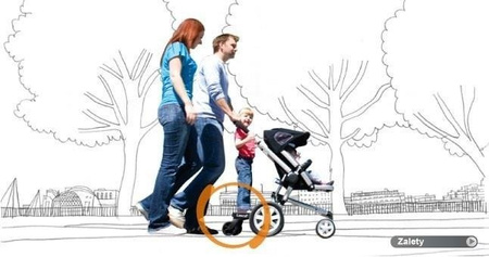 Lascal Dostawa do Wózka Buggy Board Maxi Czerwona