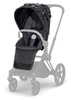 Cybex e-Priam 4.0 Rama ze Stelażem Siedziska + Tapicerka Wózek Spacerowy Dream Grey Simply Flowers