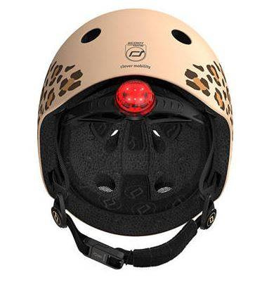 Scootandride Kask XXS-S Dla dzieci 1-5 Lat Leopard