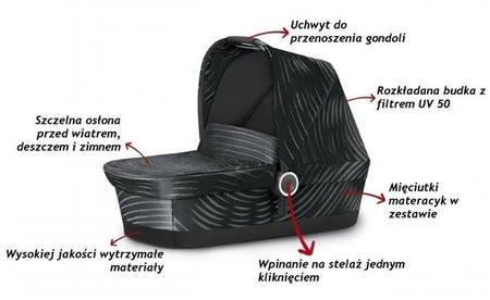 Cybex GB Maris Wózek Spacerowy usun.