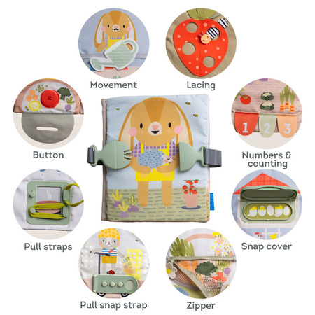 TAF TOYS Moja Pierwsza Książeczka Aktywności