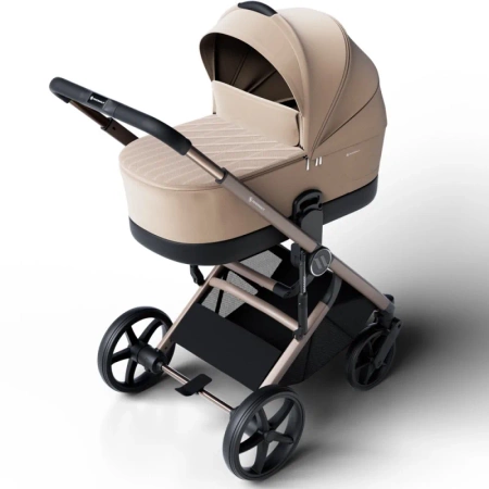 Avionaut Sirius Wózek Głęboko-Spacerowy Beige + Avionaut Pixel Pro 2.0 C Fotelik Samochodowy + Baza