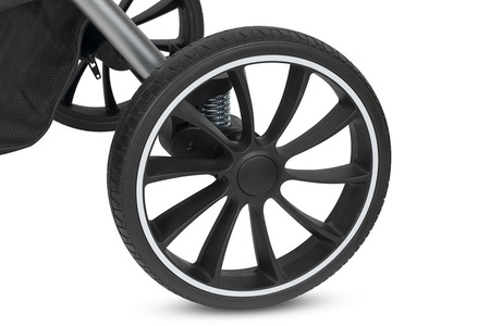 EasyGo Giro Wózek Głęboko-Spacerowy Ebony Black