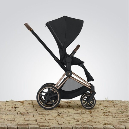 Cybex ePRIAM Rama w zestawie ze Stelażem Siedziska Rosegold E-PRIAM